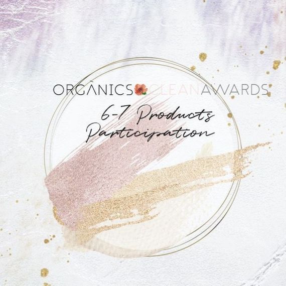 Gold square frame on a feminine pink background