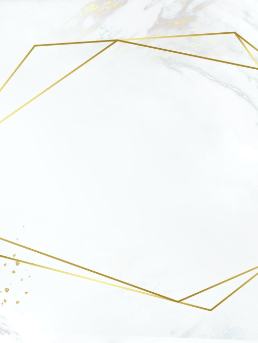 Golden frame on a marble textured background